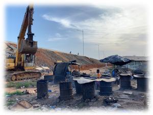 SITE de fumage traditionnel de poisson- Abidjan